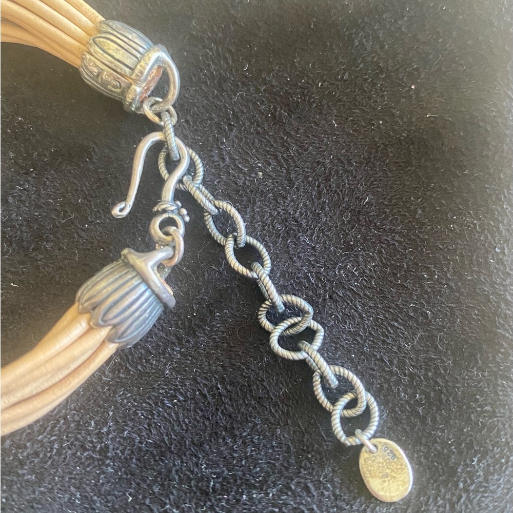 Chan Luu 7 Row Hook Closure Adjustable Bracelet - image 3